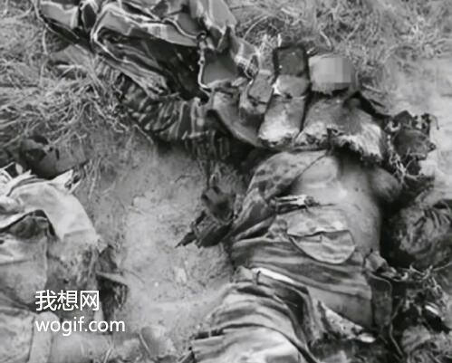 一川軍女兵被日軍慘殺陣亡,上半身衣服不見(jiàn)了(照片)